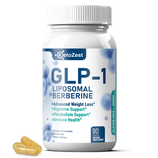 KetoZest GLP-1 Liposomal Berberine HCl Capsules