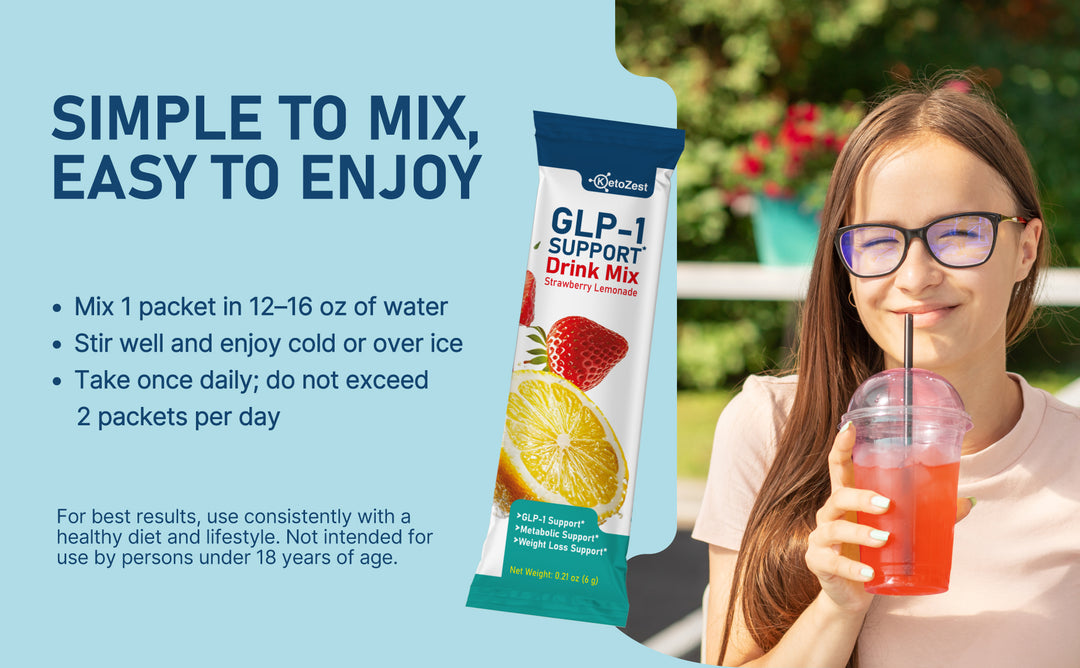 Ketozest GLP-1 Support Drink Mix Powder KetoZest Ketozest GLP-1 Support Drink Mix Powder KetoZest
