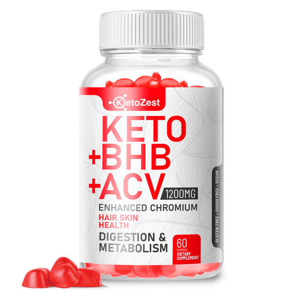 KetoZest Keto ACV BHB Gummies